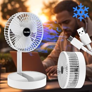 Ventilatore elettrico da tavolo USB | FOLDICOOL