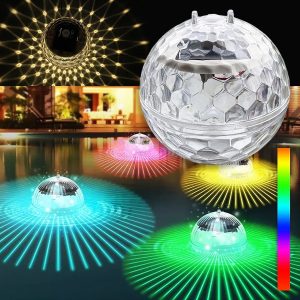 Palla da Discoteca Solare DISCOGLO - Illuminazione Elegante e Divertente per Ogni Spazio! | DISCOGLO