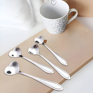 Cucchiaini da caffè a forma di cuore (4 pz) | HEARTSPOON