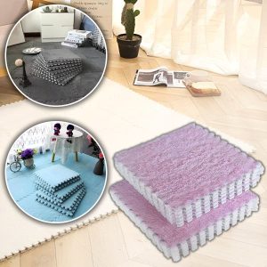 Pavimentazione morbida, elegante e accogliente con FLUFFTILE (10 pezzi)