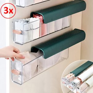 Organizer per cassetti senza disordine (set di 3, 15 scomparti) | ORGABIN