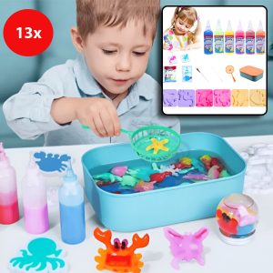 Kit per la creazione di giochi d'acqua per bambini (13 pezzi) | GELPLI