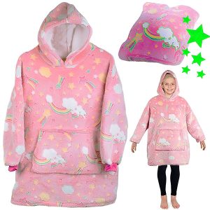 Felpa coperta per bambini che si illumina al buio | KIDHUG