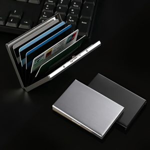 Portafoglio in metallo con blocco RFID | CARDITKA