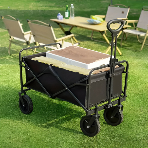 Carrello Pieghevole Resistente Per La Spesa E Il Tempo Libero – Colore Verde, Pratico E Compatto