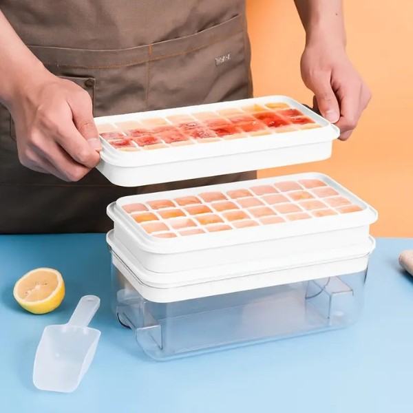 VIOKS Contenitore Per Cubetti Di Ghiaccio Universale Con Twist – Ricambio Per Wpro ICM101, Whirlpool, Indesit