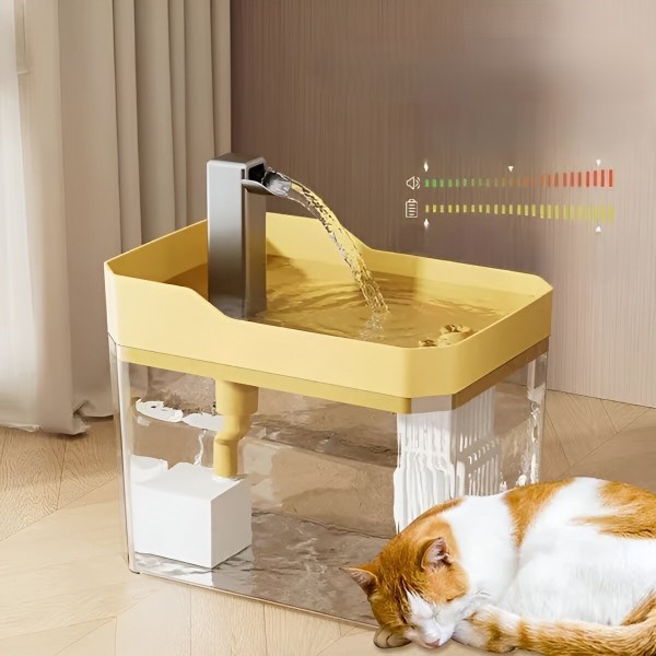 Fontanella Automatica Per Animali PETSPRINGLE - Distributore Acqua Per Cani E Gatti Con Flusso Continuo