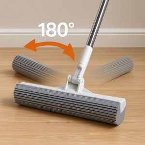 Scopa autopulente girevole a 180° | MOPTAN