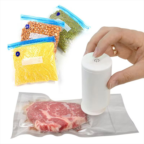 Dafi SeeYoo Contenitori Sottovuoto 5 Pezzi - Set Con Pompa Manuale - Lime - Senza BPA - Per Alimenti