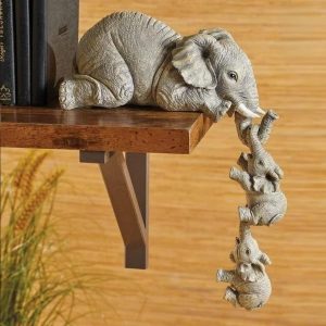 Adorabili statuine di famiglia di elefanti | ELEFIE