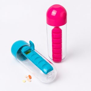 Bottiglia portatile per pillole | HYDBOX